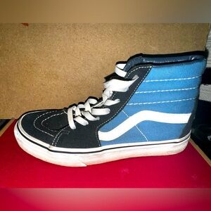 Blue High top vans